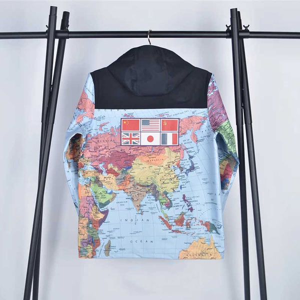 fashion clothing men women printed hoodie jacket mens stylist winter coats size m-xxl, Black;brown